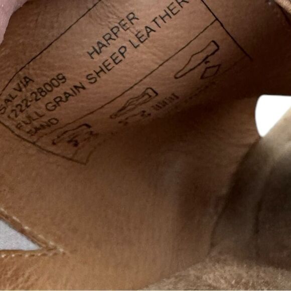 Salvia Harper Slide Sandals in Sand 40 - Picture 7 of 7